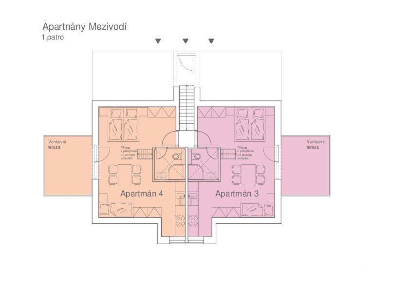 Apartmány Mezivodí Kycera Exterior foto